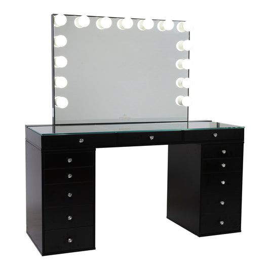 SlayStation® Pro 2.0 Tabletop + Vanity Mirror + 5 Drawer Units Bundle