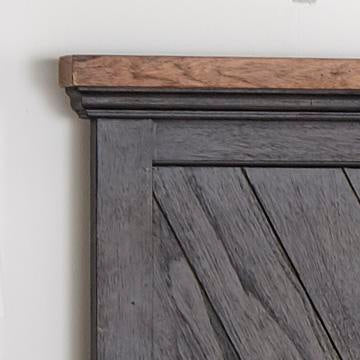 Bear Creek King Bed in Brown