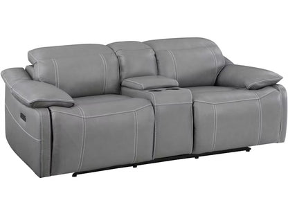 Loveseat reclinable eléctrico dual Alpine