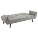 Caufield Upholstered Buscuit Tufted Covertible Sofa Bed - Canales Furniture