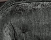 Taos 7 pc Velvet Comforter Charcoal