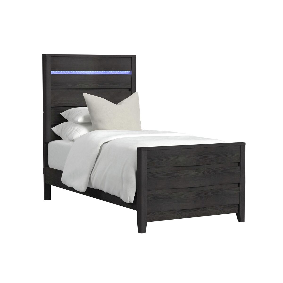 Tobias 4PC Bedroom Set in Black