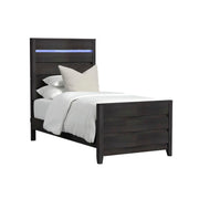 Tobias 4PC Bedroom Set in Black