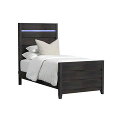 Tobias 4PC Bedroom Set in Black