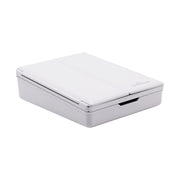 Touch Trifold LED Makeup Mirror with Vanity Organizer