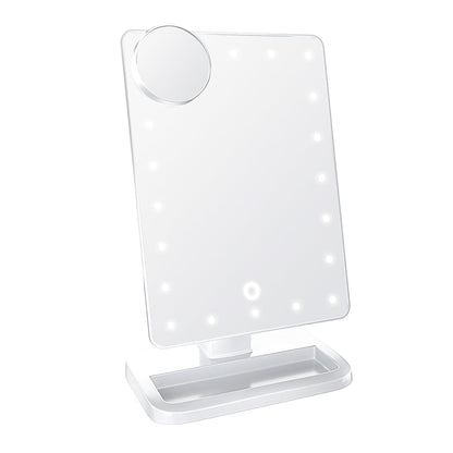 Touch XL Dimmable LED Makeup Mirror with Bluetooth