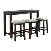 Stone 4PC Occasional Bar Table