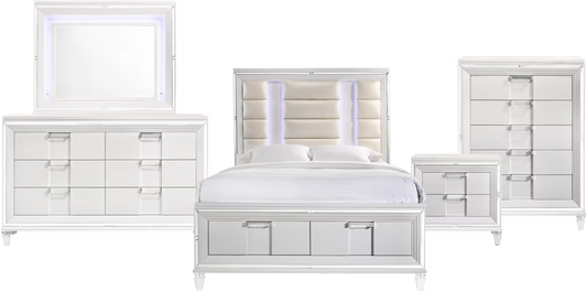 Twenty Nine Bedroom 4PC Set - White