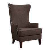 Kori Chair with Chrome Nails Heirloom Chocolate