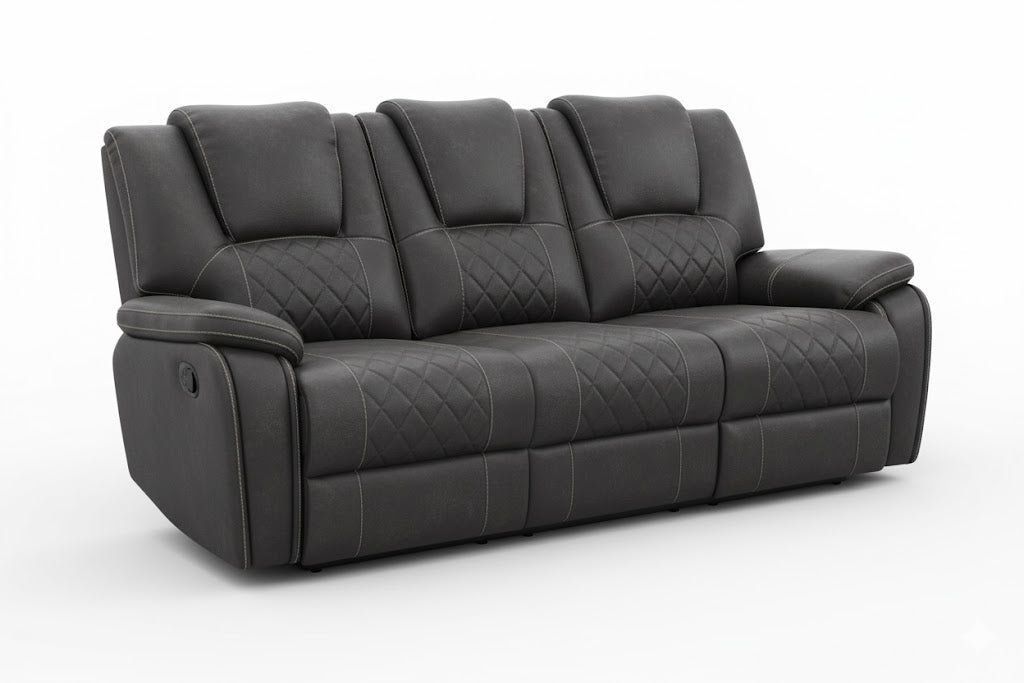 Leona Saddle Grey Sofa Motion