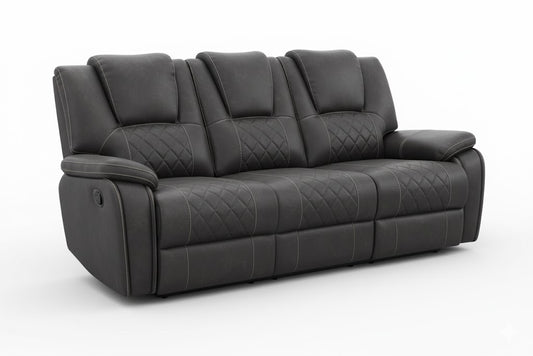 Leona Saddle Grey Sofa Motion