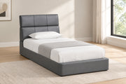Valari Gray Twin Bed