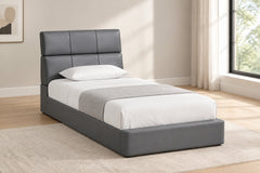 Valari Gray Twin Bed