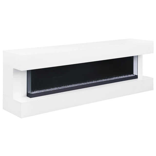 Vallerie 71" TV Stand with Fireplace