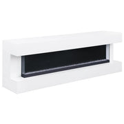 Vallerie 71" TV Stand with Fireplace