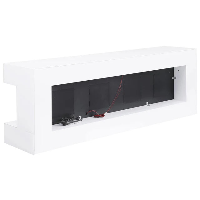 Vallerie 71" TV Stand with Fireplace