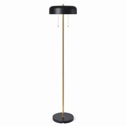 Vesper Floor lamp with Black outer and White inner