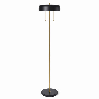 Vesper Floor lamp with Black outer and White inner