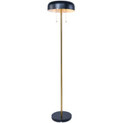 Vesper Floor lamp with Black outer and White inner