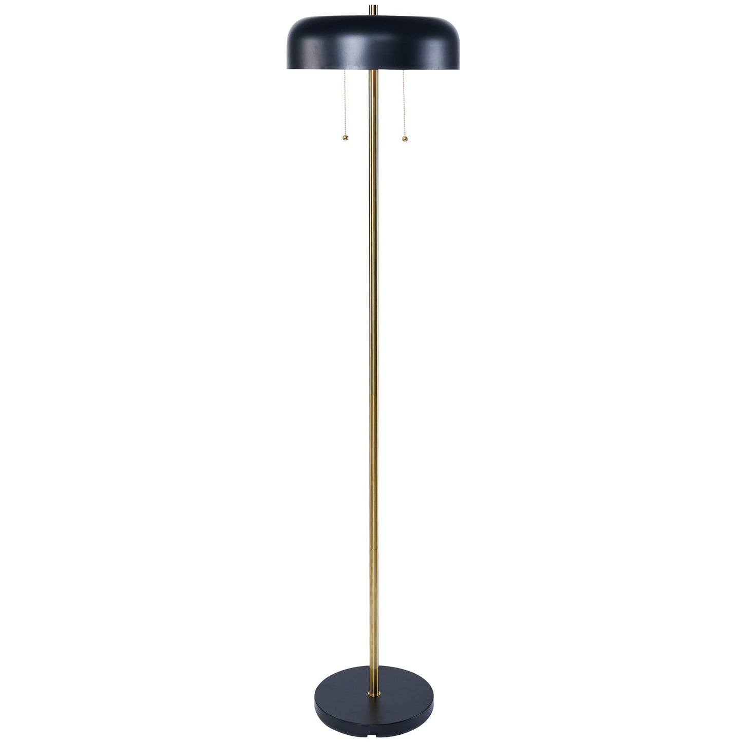 Vesper Floor lamp with Black outer and White inner