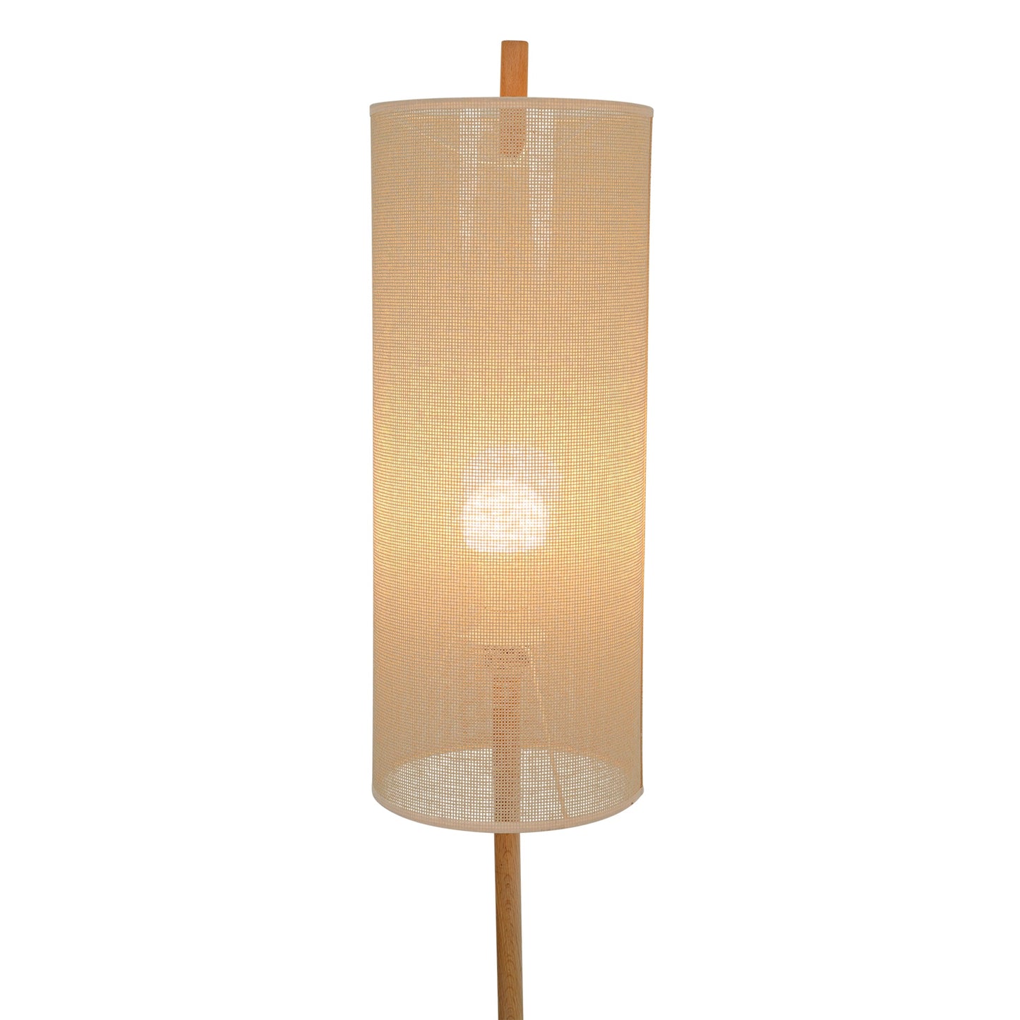 Vialux Floor Lamp - Oak and Natural