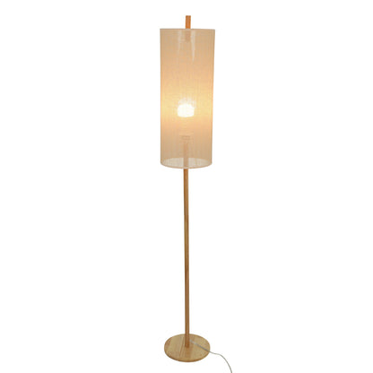 Vialux Floor Lamp - Oak and Natural