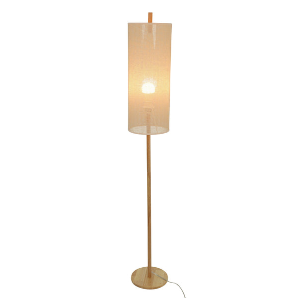 Vialux Floor Lamp - Oak and Natural