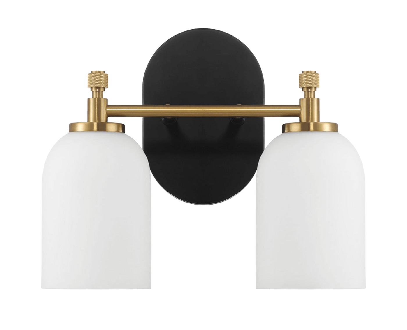Vortex Two Lights Vanity in Traditional Style for Over Bathroom Mirror Wall Sconce