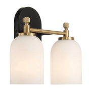 Vortex Two Lights Vanity in Traditional Style for Over Bathroom Mirror Wall Sconce