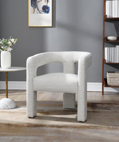Lomas Boucle Upholstered Arm Chair (Set-2)