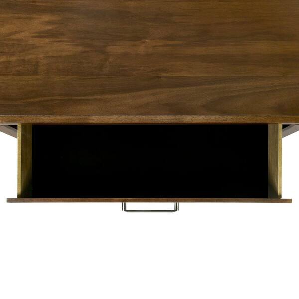 Malibu 6-Drawer Dresser & Mirror – Walnut