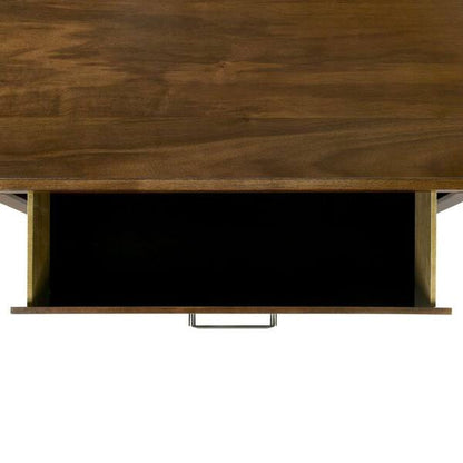 Malibu 6-Drawer Dresser & Mirror – Walnut