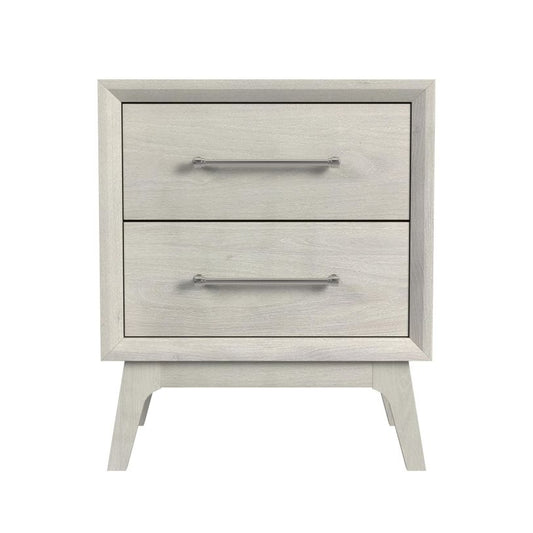 Westland 2-Drawer Nightstand in Almond