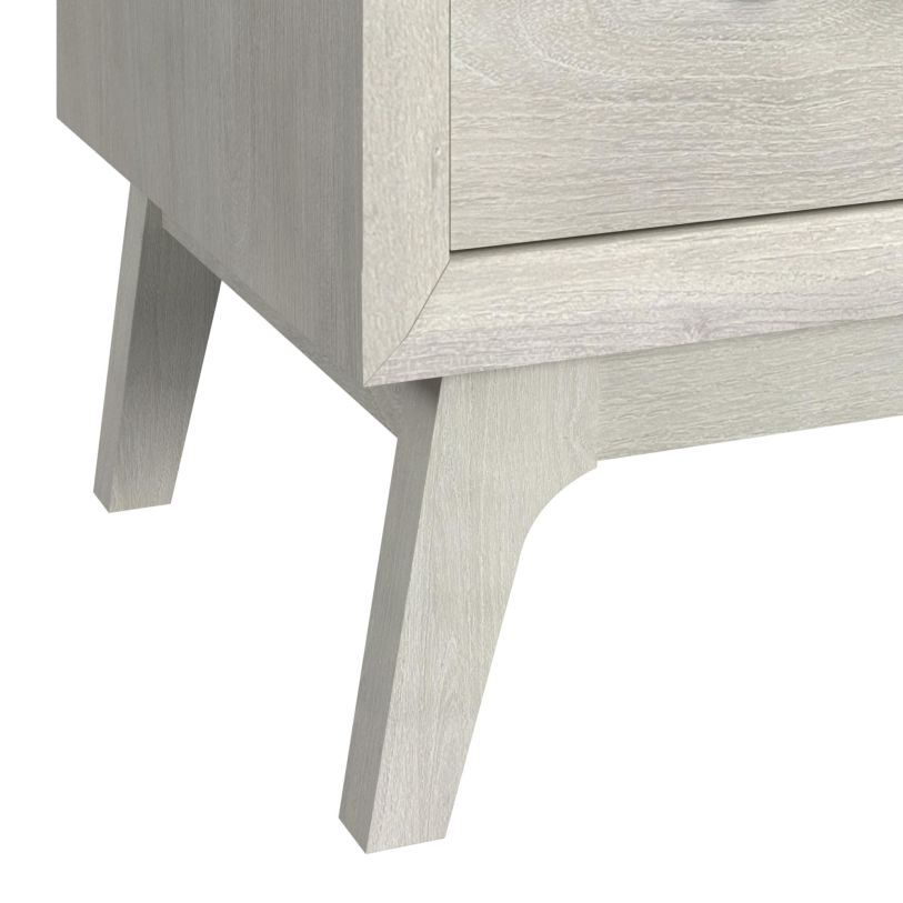 Westland 2-Drawer Nightstand in Almond