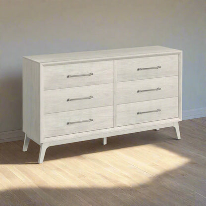 Westland 6-Drawer Dresser in Almond