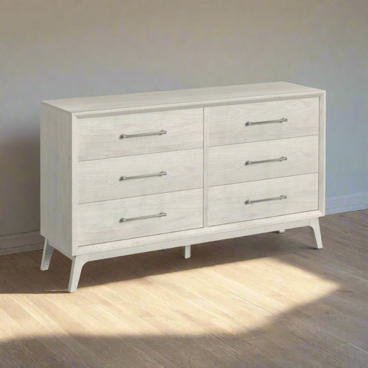 Westland 6-Drawer Dresser in Almond