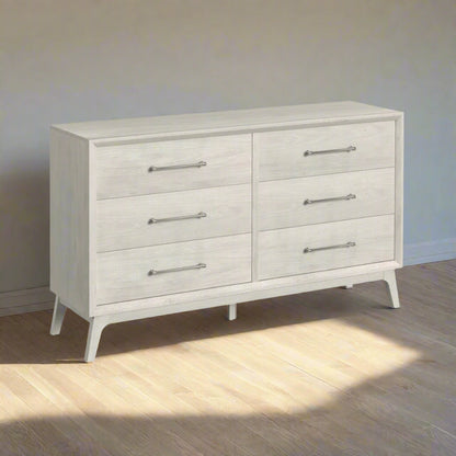 Westland 6-Drawer Dresser in Almond