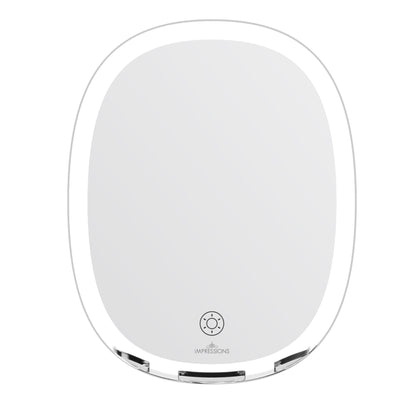 Scaped Tri-Tone LED Fogless Shaving Mirror