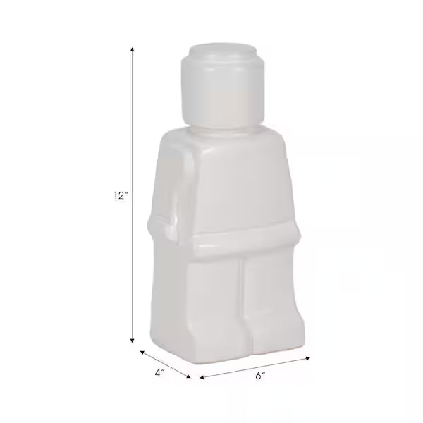 Block Man Figure Decor