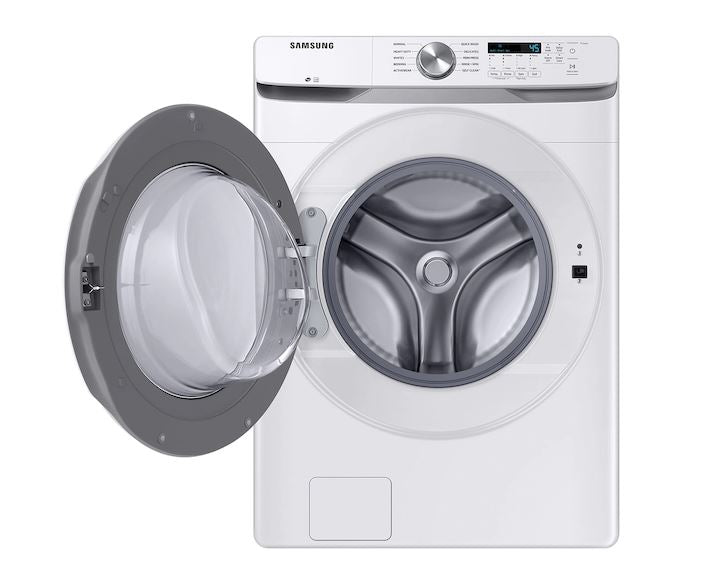 2.5 cu. ft. Compact Front Load Washer with AI Smart Dial and Super Speed Wash in White