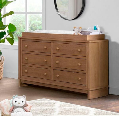 Wyller Dresser and Topper in Oak