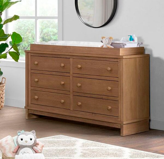 Wyller Dresser and Topper in Oak