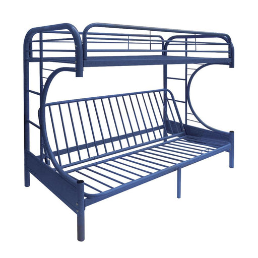 Eclipse Navy Bunk Bed (Twin/Full/Futon) - Canales Furniture
