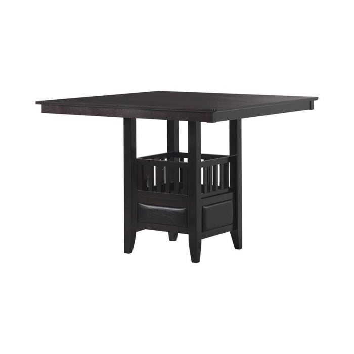 Jaden Square Counter Height Table with Storage