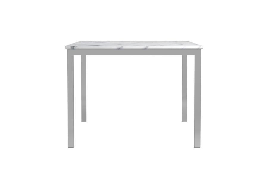 Athena Rectangle Dining Table with Marble Top