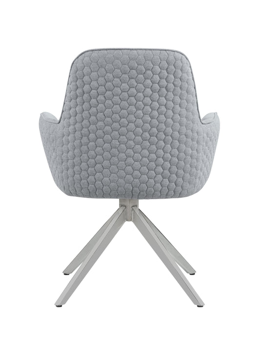 Abby Flare Arm Side Chair - Canales Furniture