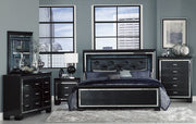 Homelegance Allura Mirror in Black 1916BK-6 - Canales Furniture