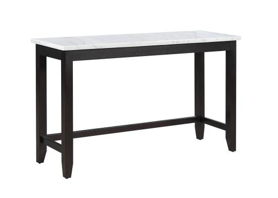 Toby Rectangular Marble Top Counter Height Table