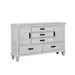 Franco 5-Drawer Dresser Antique White - Canales Furniture