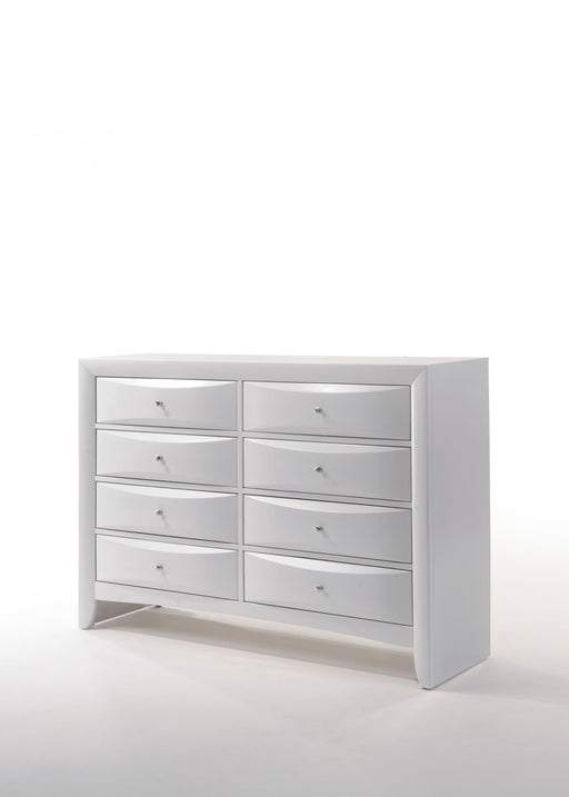 Ireland White Dresser - Canales Furniture
